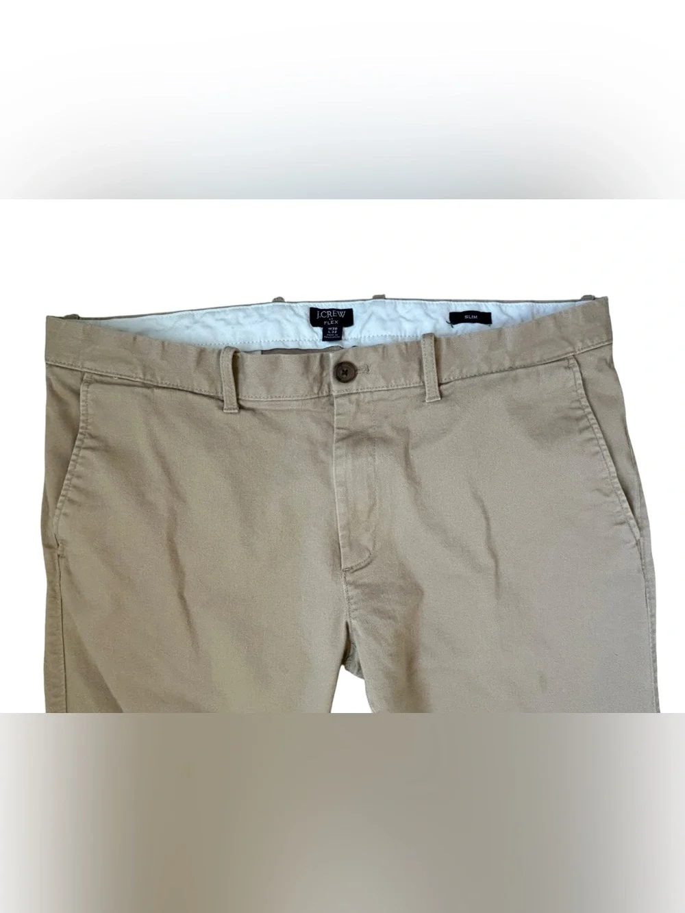 J.Crew Slim Fit Chino-Khaki 36/32